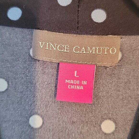 Vince Camuto polka dot sleeveless shirt - Picture 9 of 9